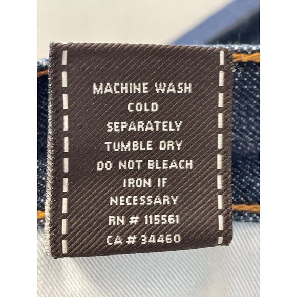 7 For All Mankind Bootcut Jeans Size 32 Mid Rise Blue Medium Wash Denim Western - Picture 5 of 7